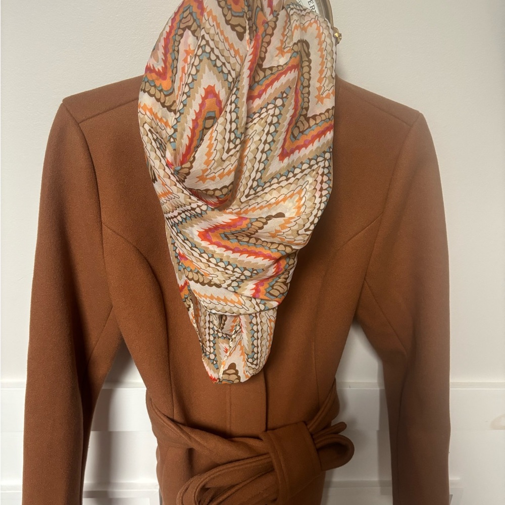 Lavello Colorful Zigzag Patterned infinity  Scarf